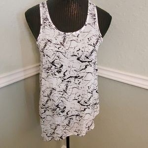 NWT Pink Rose Sleeveless Asymmetrical Top